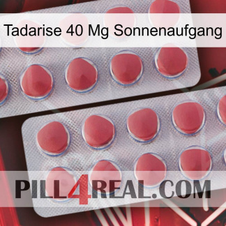 Tadarise 40 Mg Sunrise 19